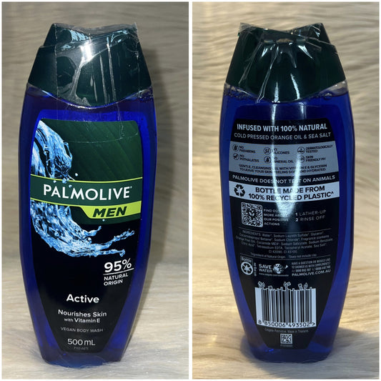 Palmolive Men Active Body Wash 500ml