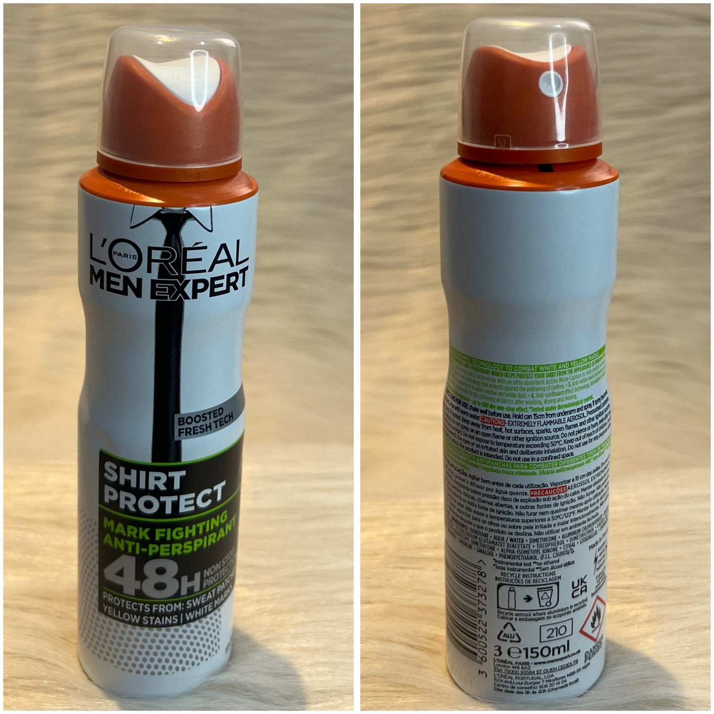 L’Oréal Men Expert Shirt Protect Deodorant Spray 150ml