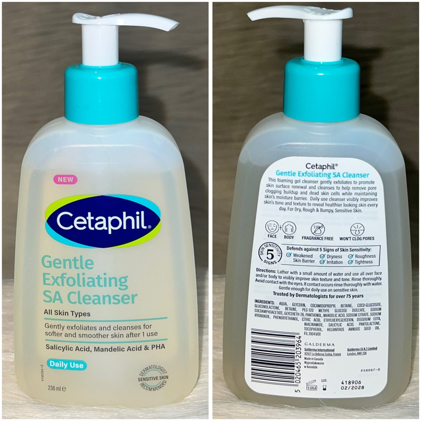 Cetaphil Gentle Exfoliating SA Cleanser 236ml