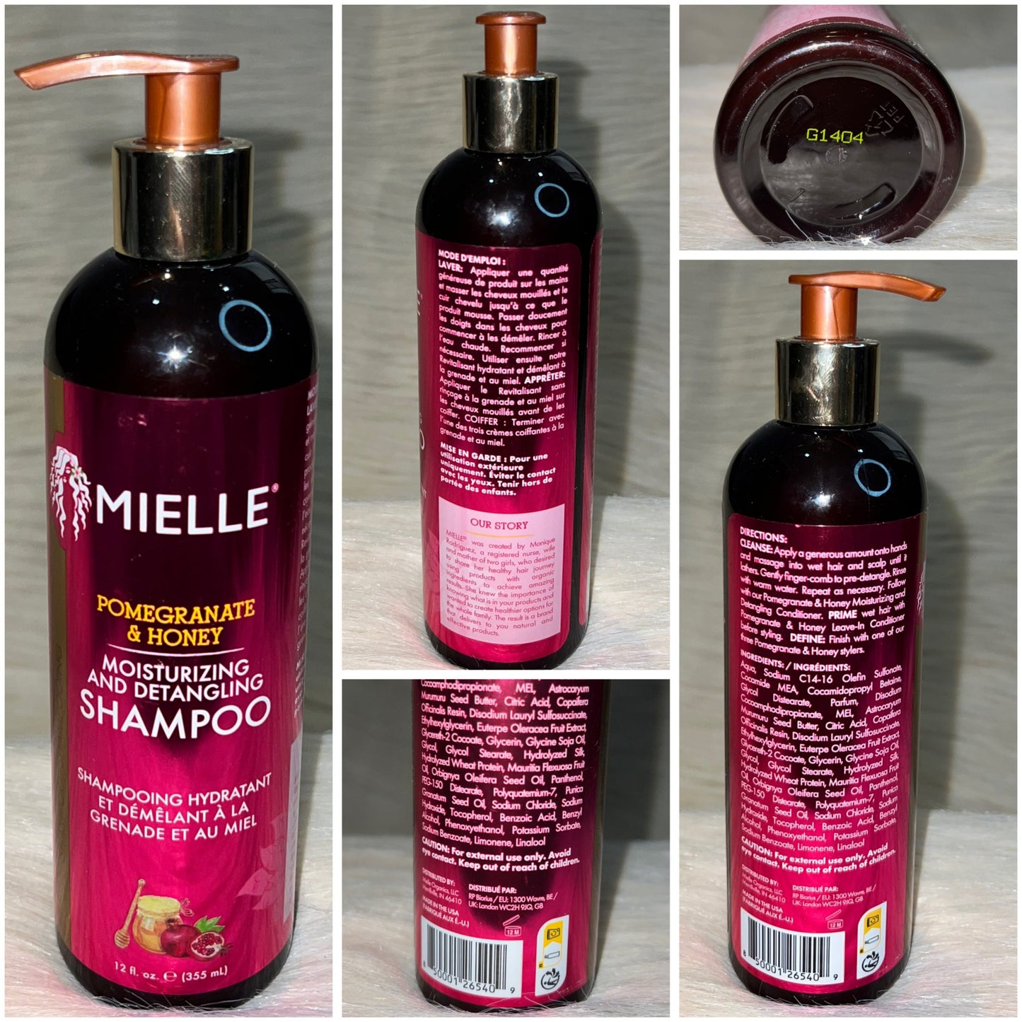 Mielle Pomegranate & Honey Moisturizing Shampoo 355ml