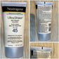 Neutrogena Ultra Sheer Dry Touch Sunscreen SPF 45 – 147ml