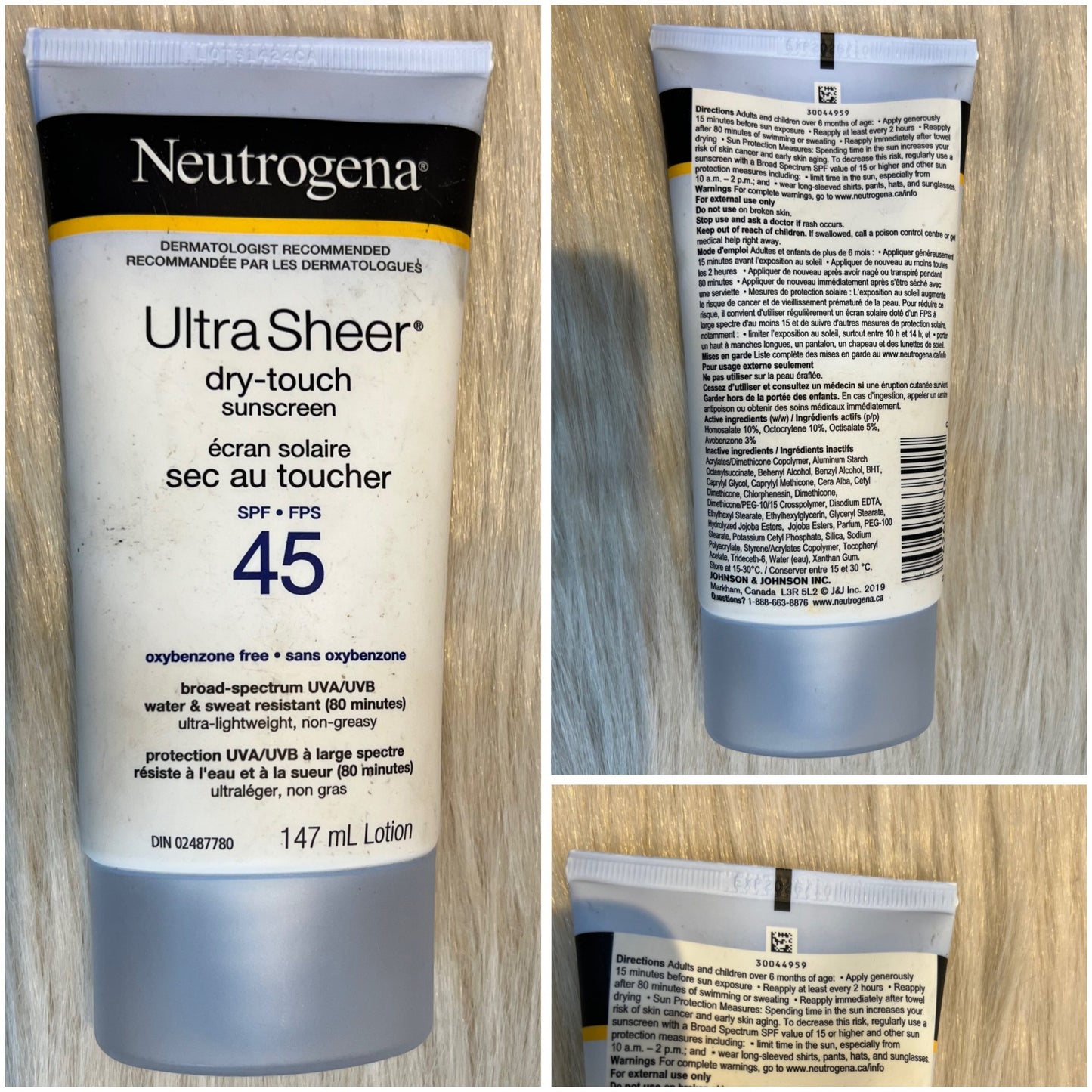 Neutrogena Ultra Sheer Dry Touch Sunscreen SPF 45 – 147ml