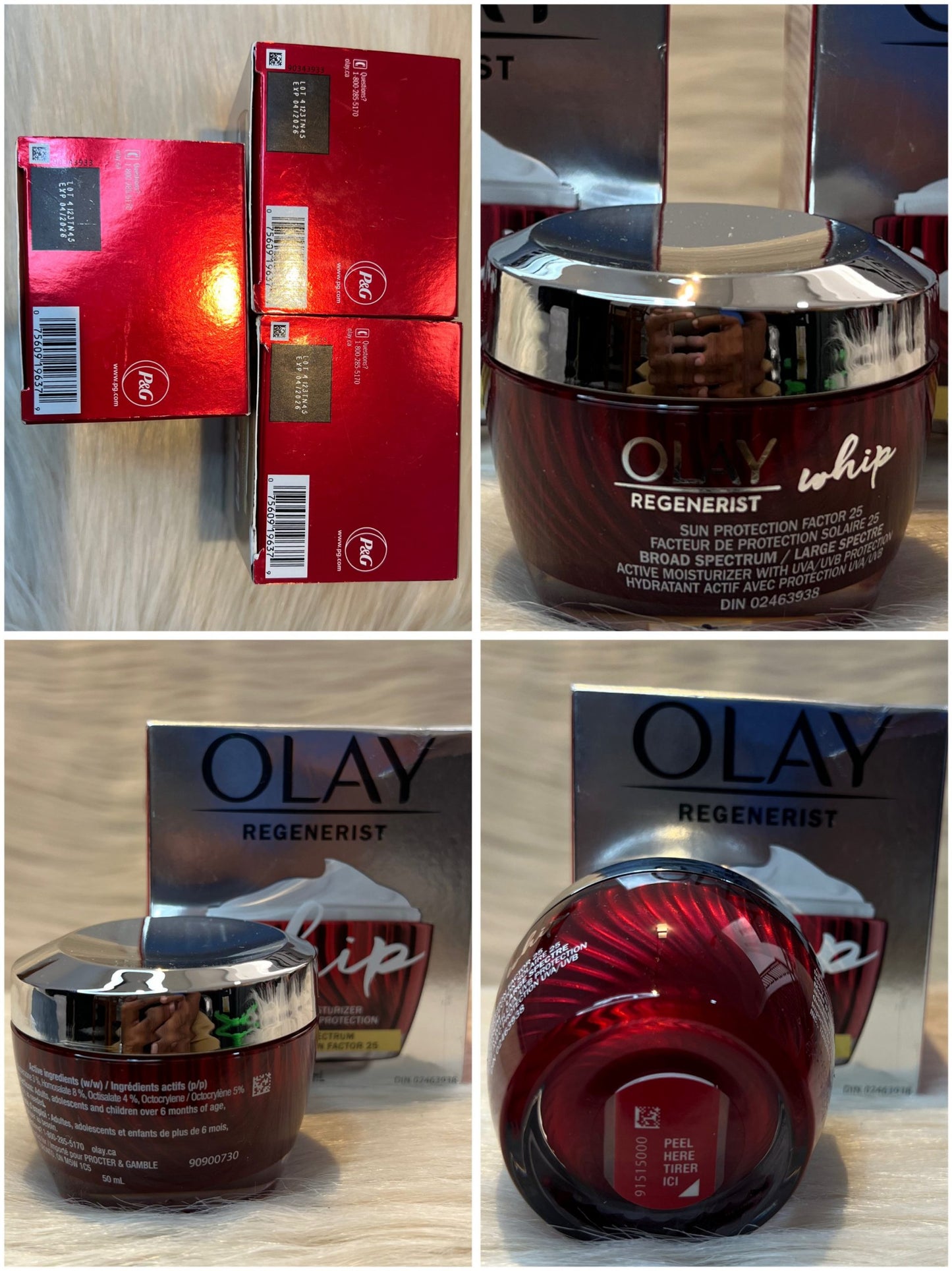 (Discounted Product ) Olay Regenerist Whip Active Moisturizer Spf#25 50g