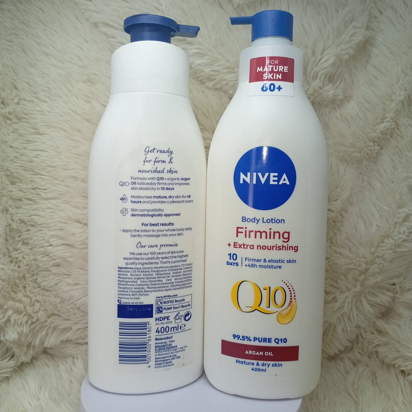 Nivea Q10 Firming + Argan Oil Body Lotion 400ml
