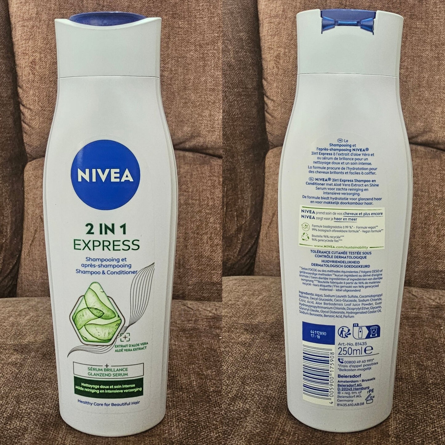 NIVEA 2-in-1 Express Shampoo 250ml