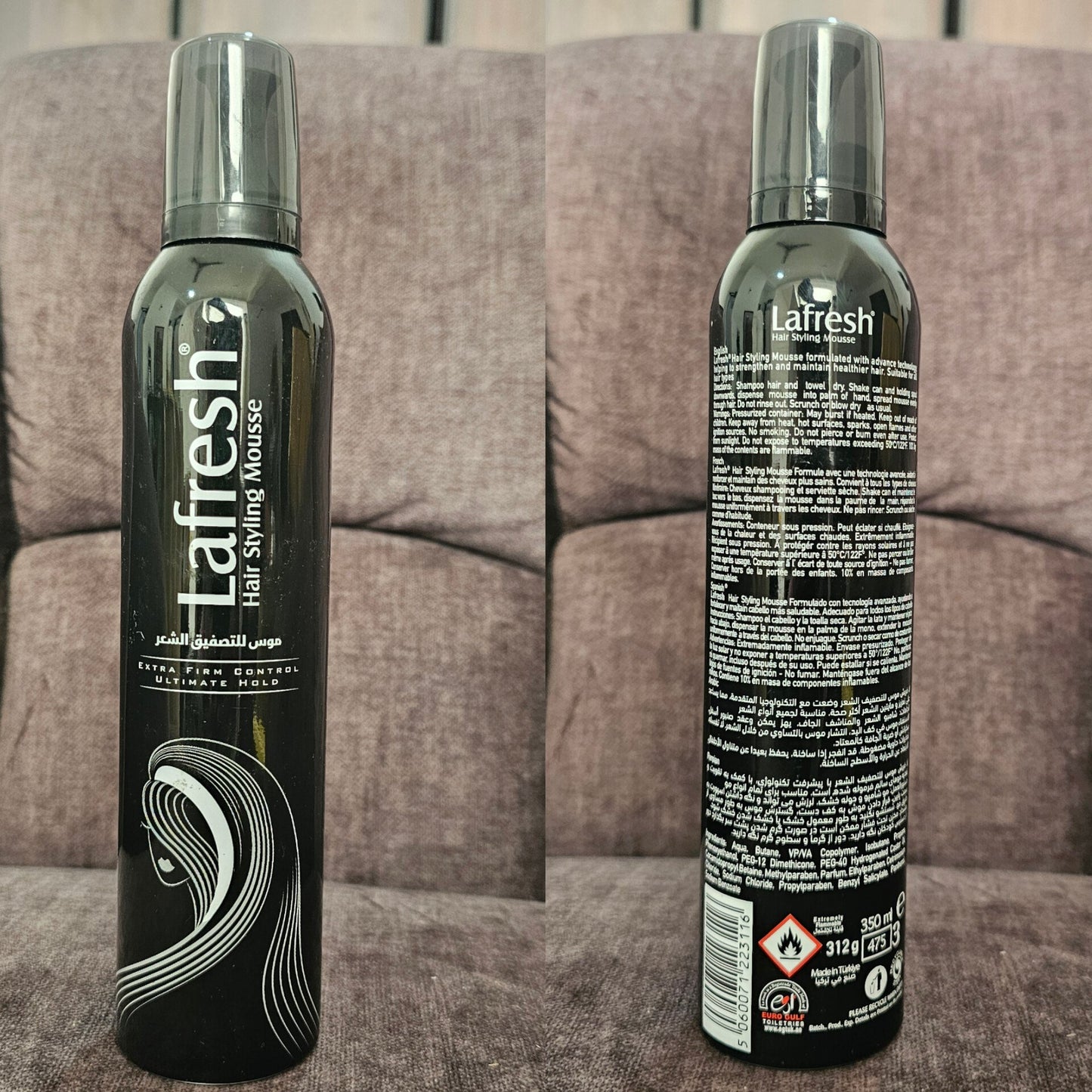 La Fresh Hair Styling Mousse 350ml – Volume &amp; Frizz Control
