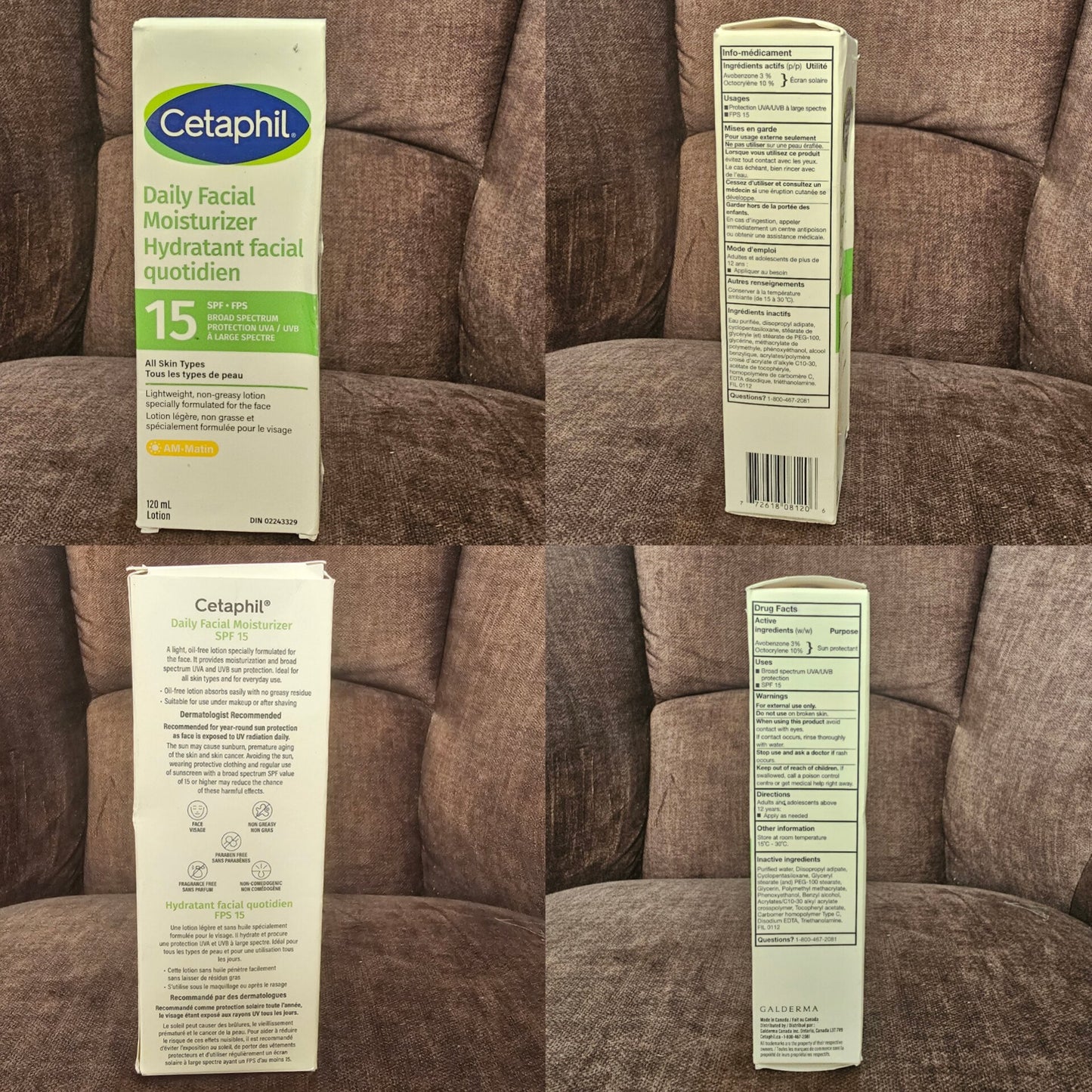 Cetaphil Daily Facial Moisturizer SPF 15 – 120ml