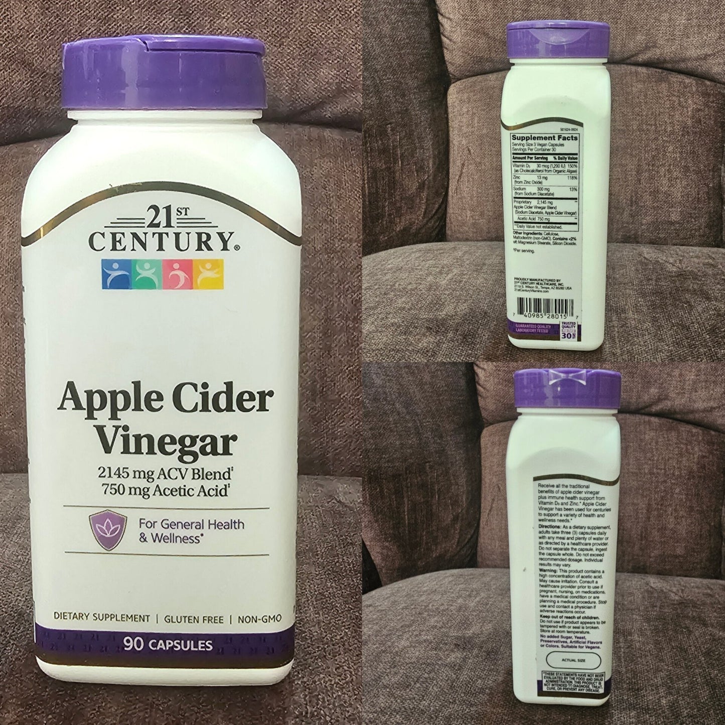 21st Century Apple Cider Vinegar 90 Capsules