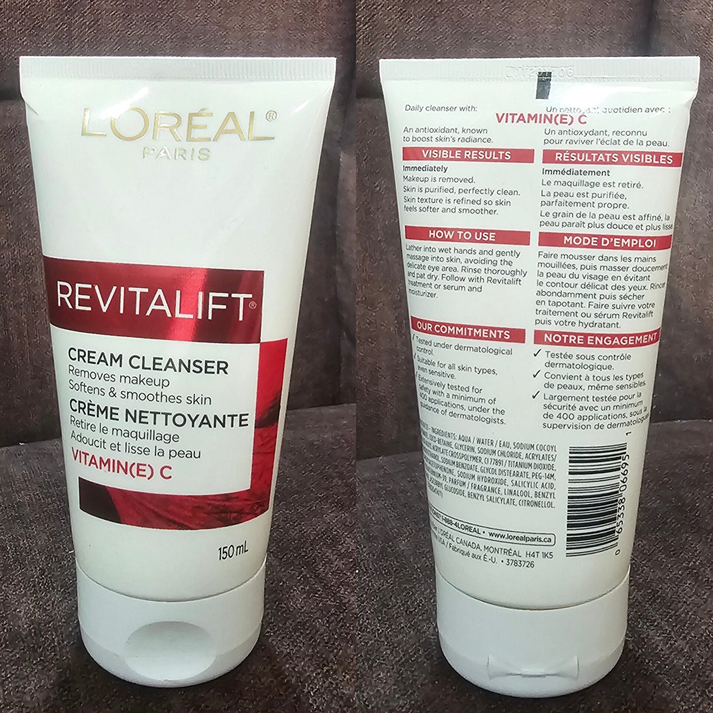 L’Oréal Paris Revitalift Vitamin C Cream Cleanser 150ml