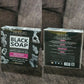 Dr.Rashel Black Soap Collagen & Charcoal 100g