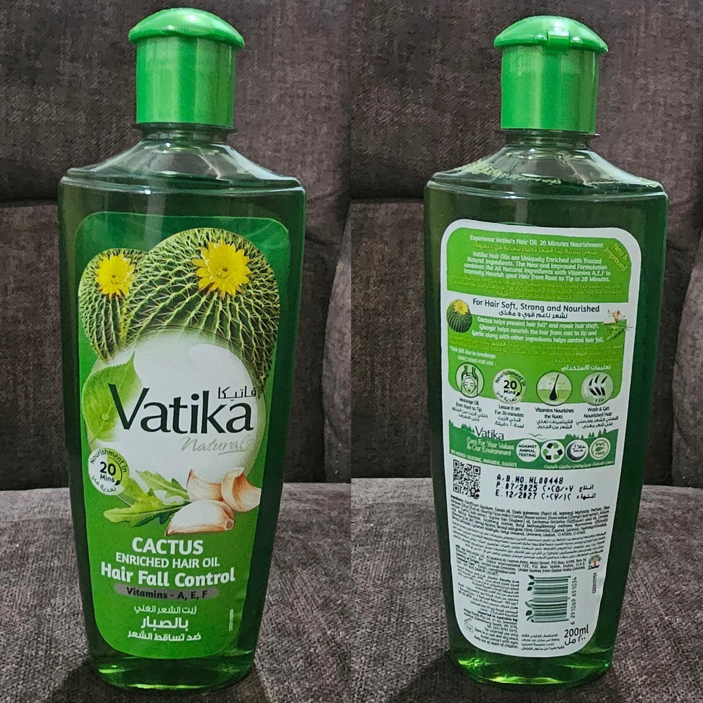 Vatika Cactus Enriched Hair Oil – 200ml