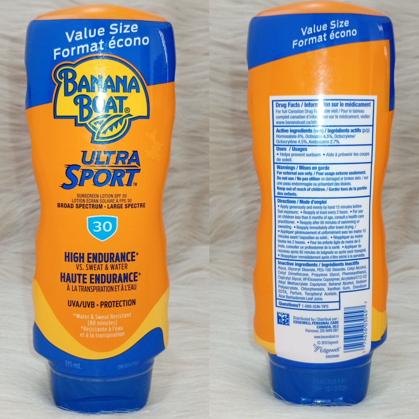 Banana Boat Ultra Sport Sunscreen SPF 30 (315ml)