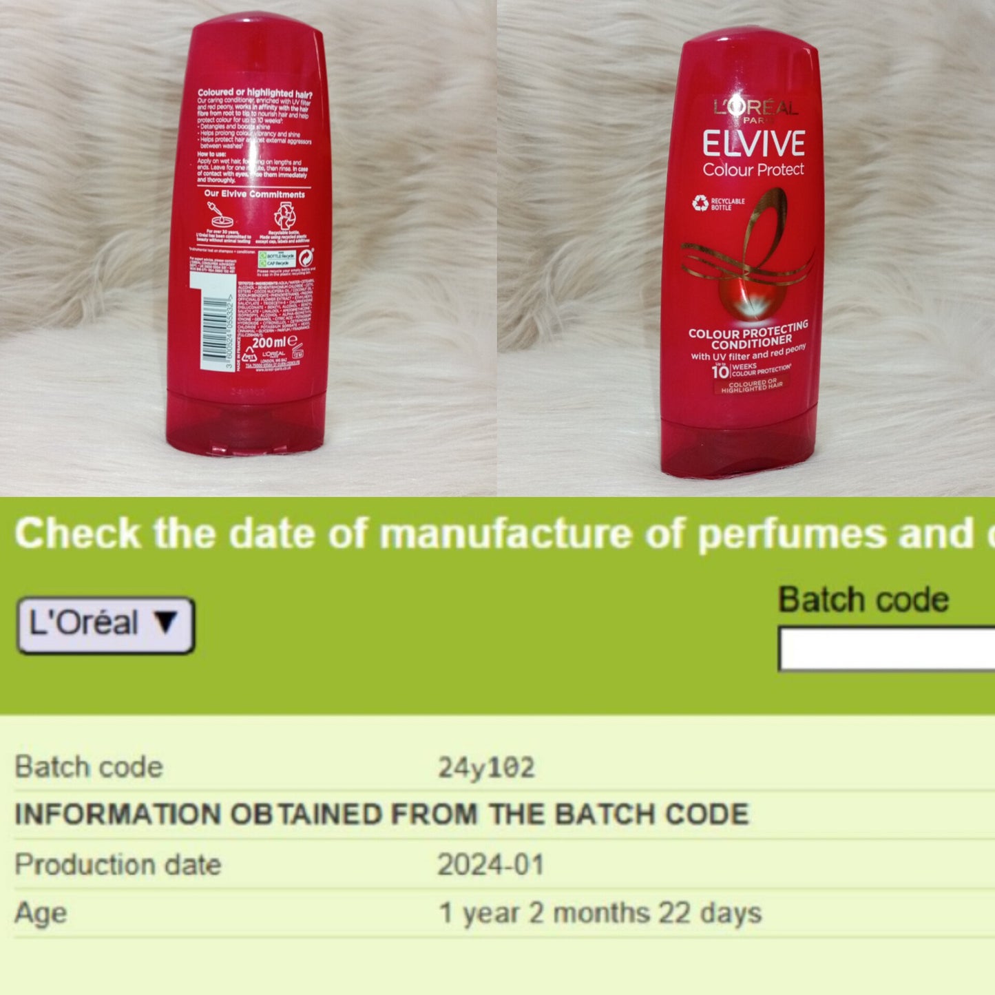 L'Oréal Paris Elvive Colour Protect Conditioner 200ml