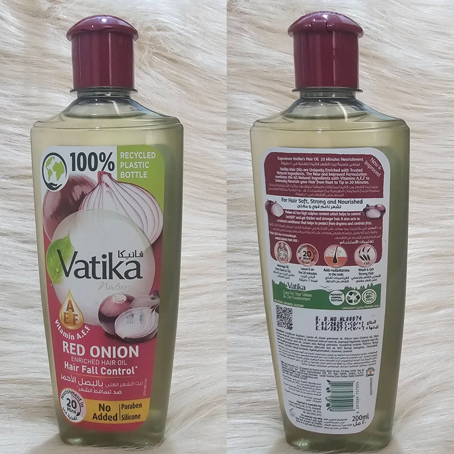 Vatika Red Onion Enriched Hair Oil – 200ml