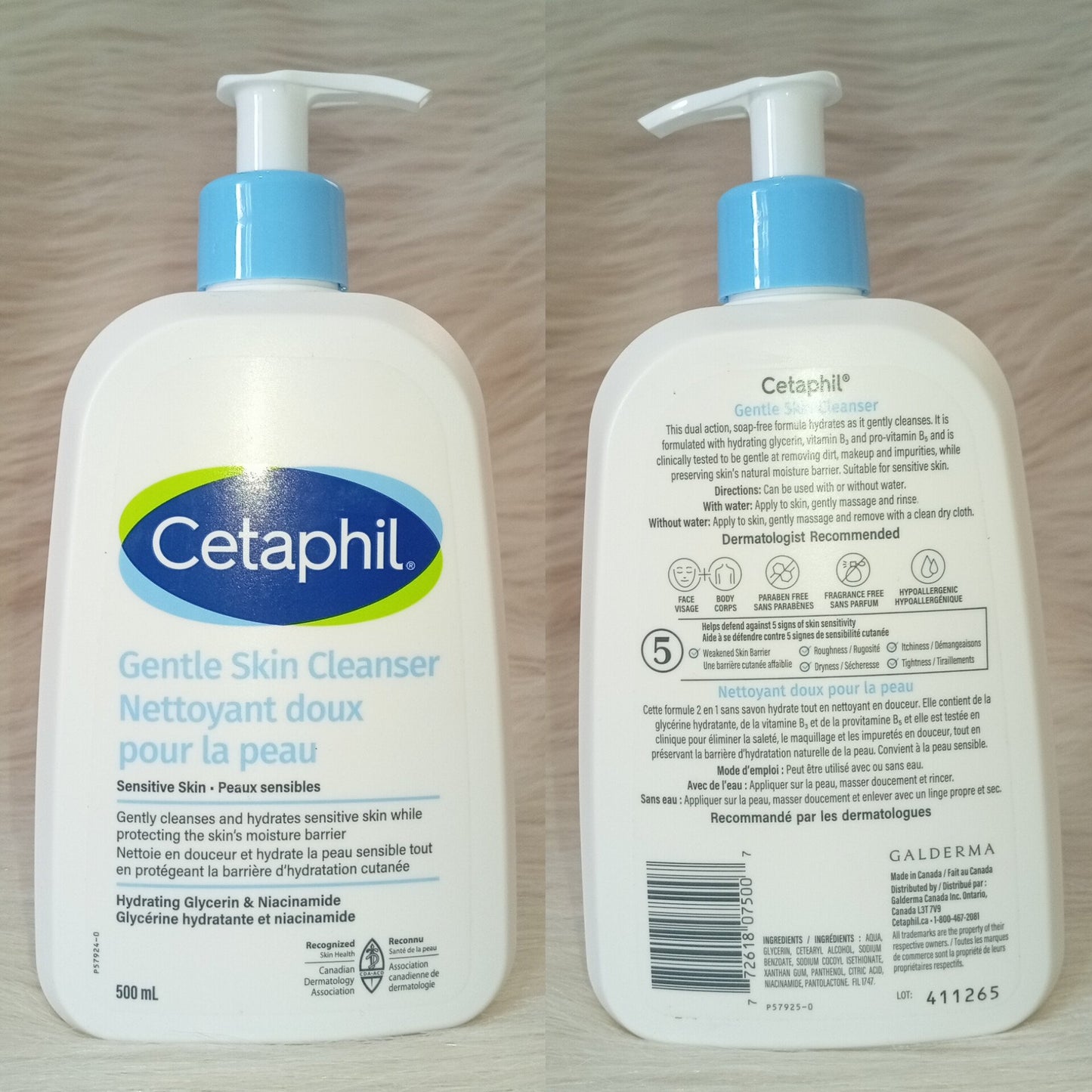 Cetaphil Gentle Skin Cleanser 500ml