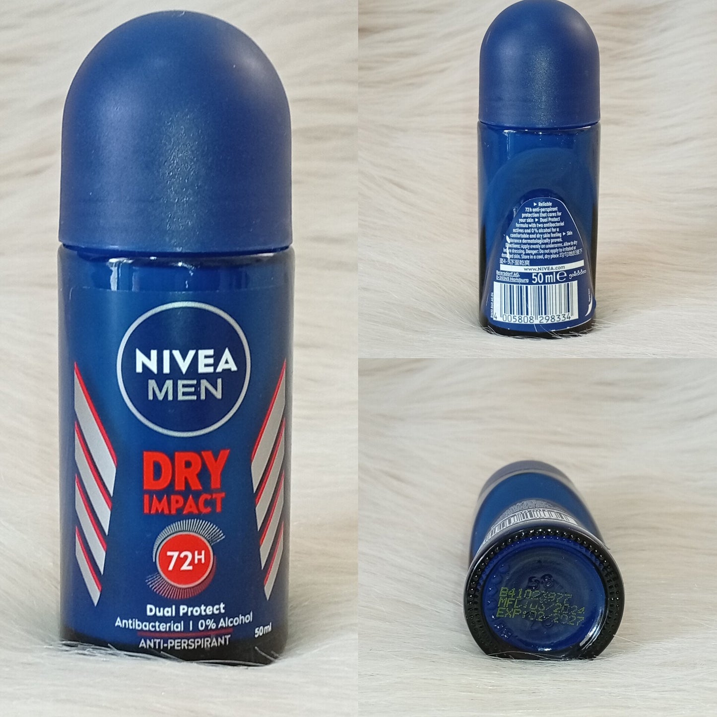 Nivea Men Dry Impact Deodorant Roll-On 50ml