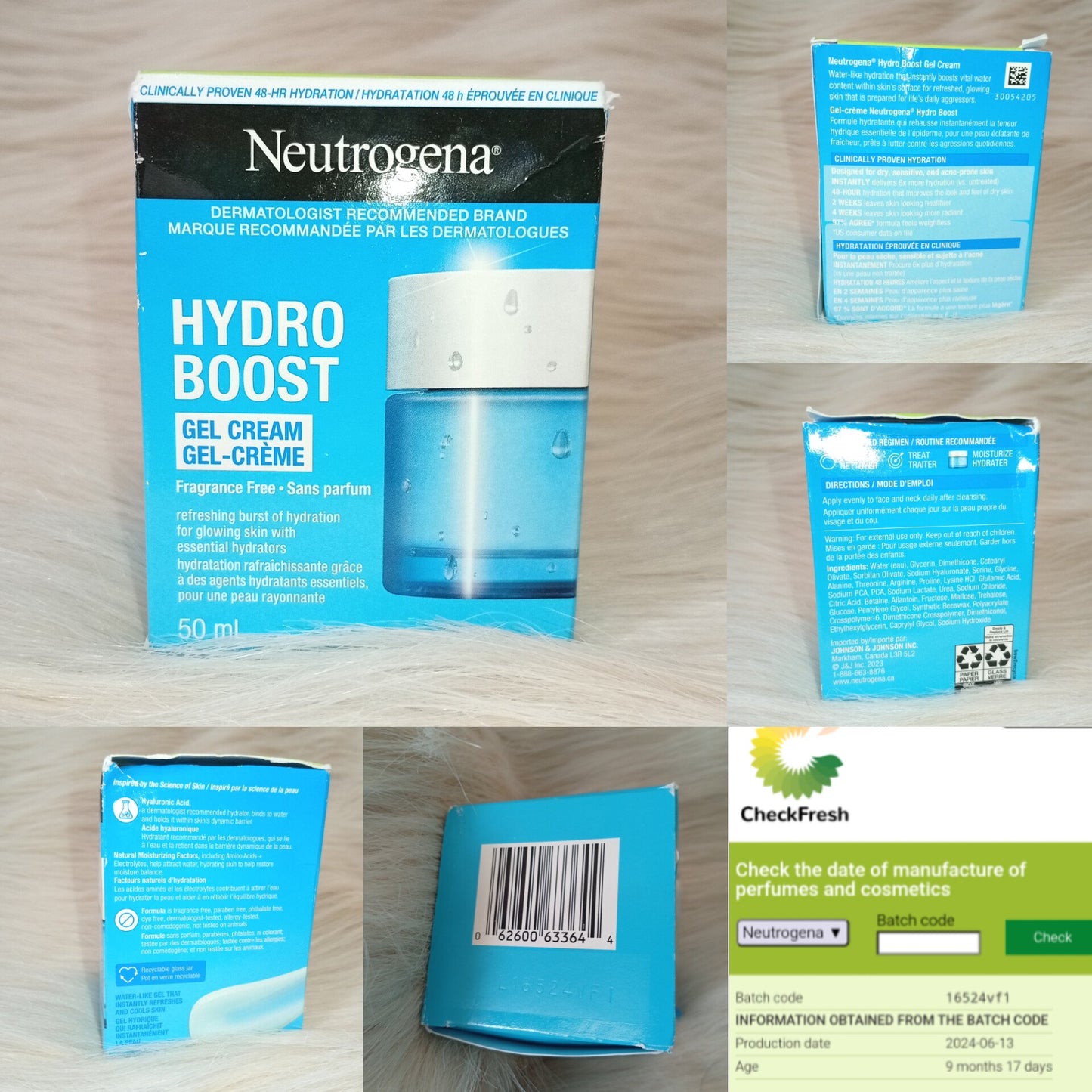 Neutrogena Hydro Boost Gel Cream 50ml