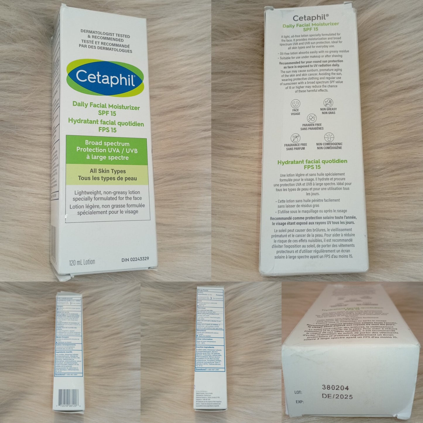 Cetaphil Daily Facial Moisturizer SPF 15 – 120ml