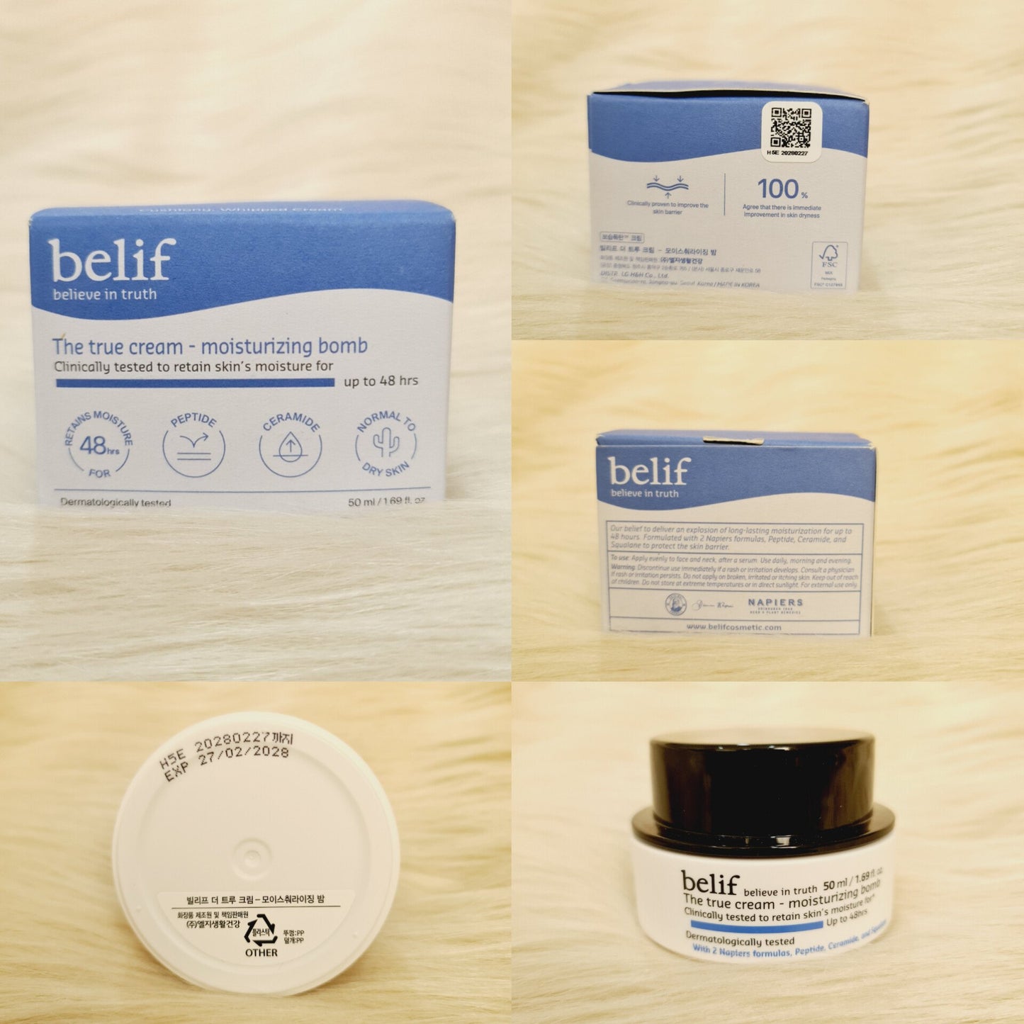 Belif The True Cream – Moisturizing Bomb 50ml