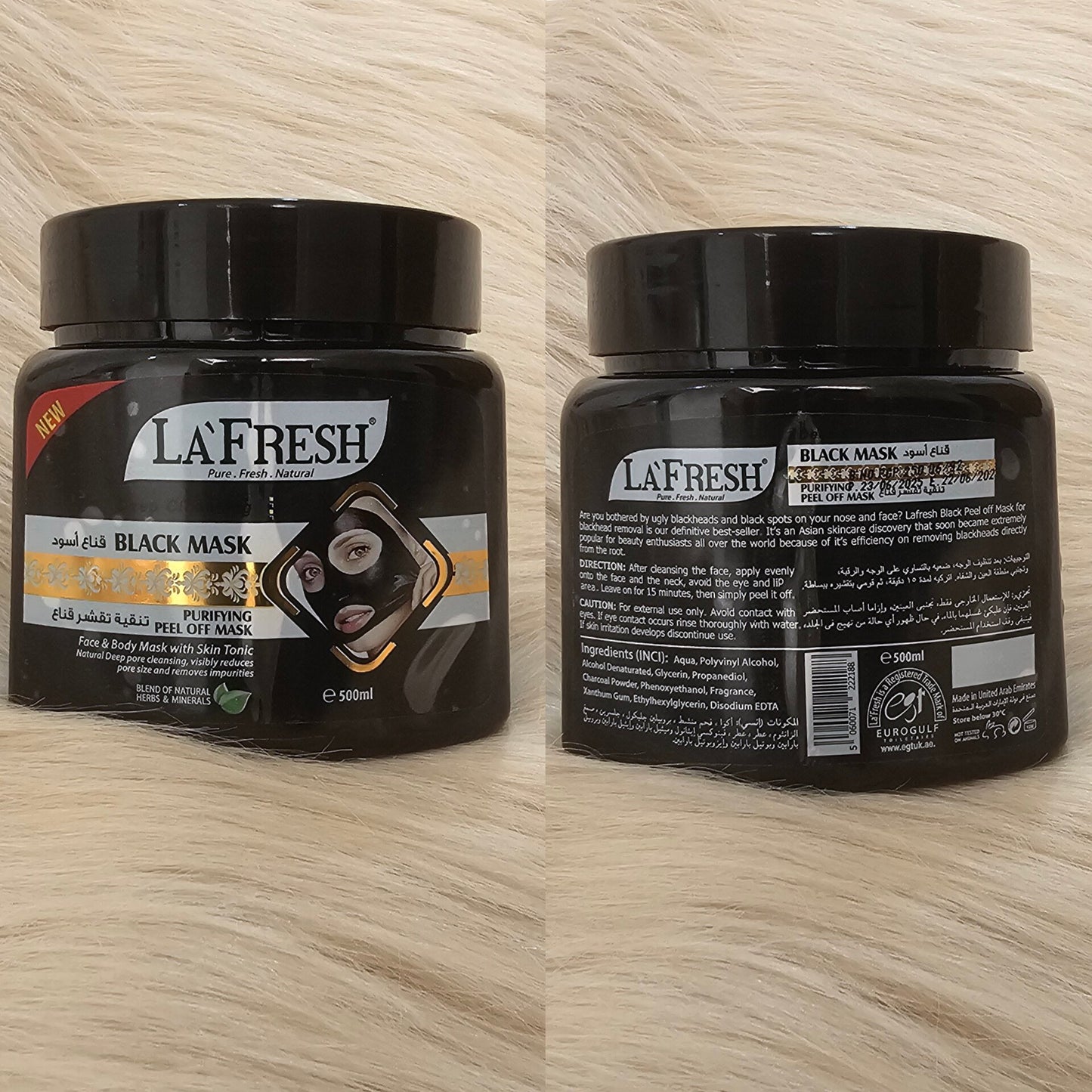 LaFresh Black Peel Off Mask 500ml