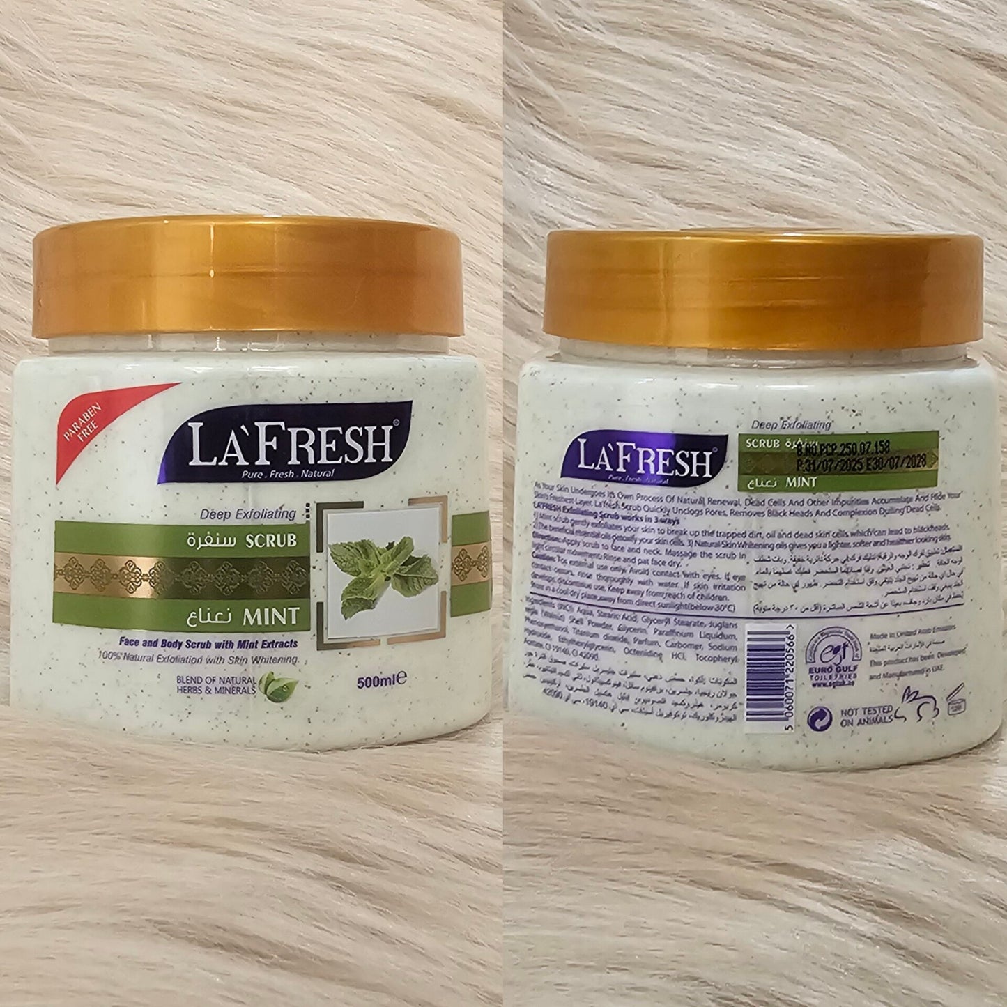 LaFresh Spa Body Scrub Mint 500ml