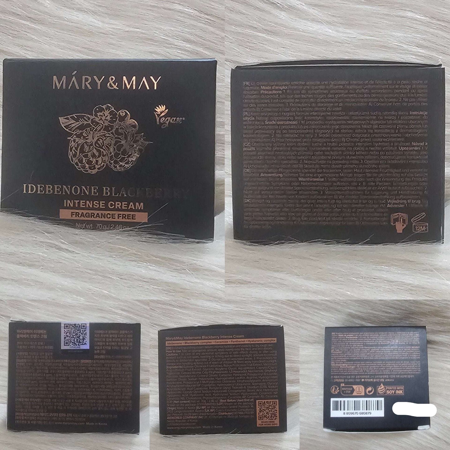 Mary & May Idebenone Blackberry Cream