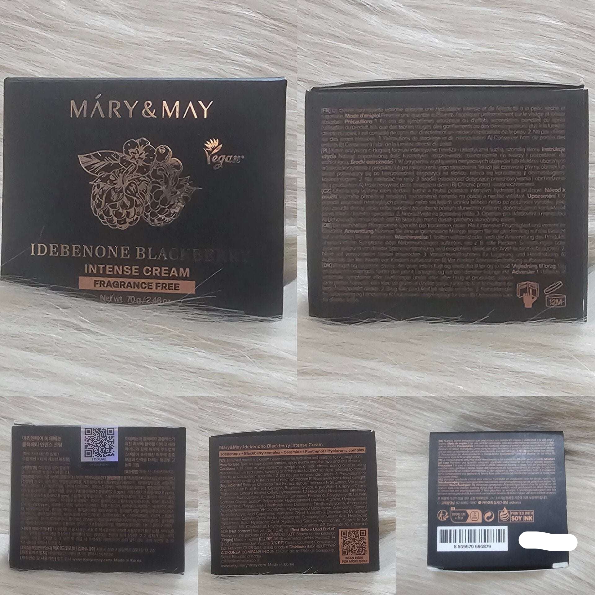 Mary & May Idebenone Blackberry Cream