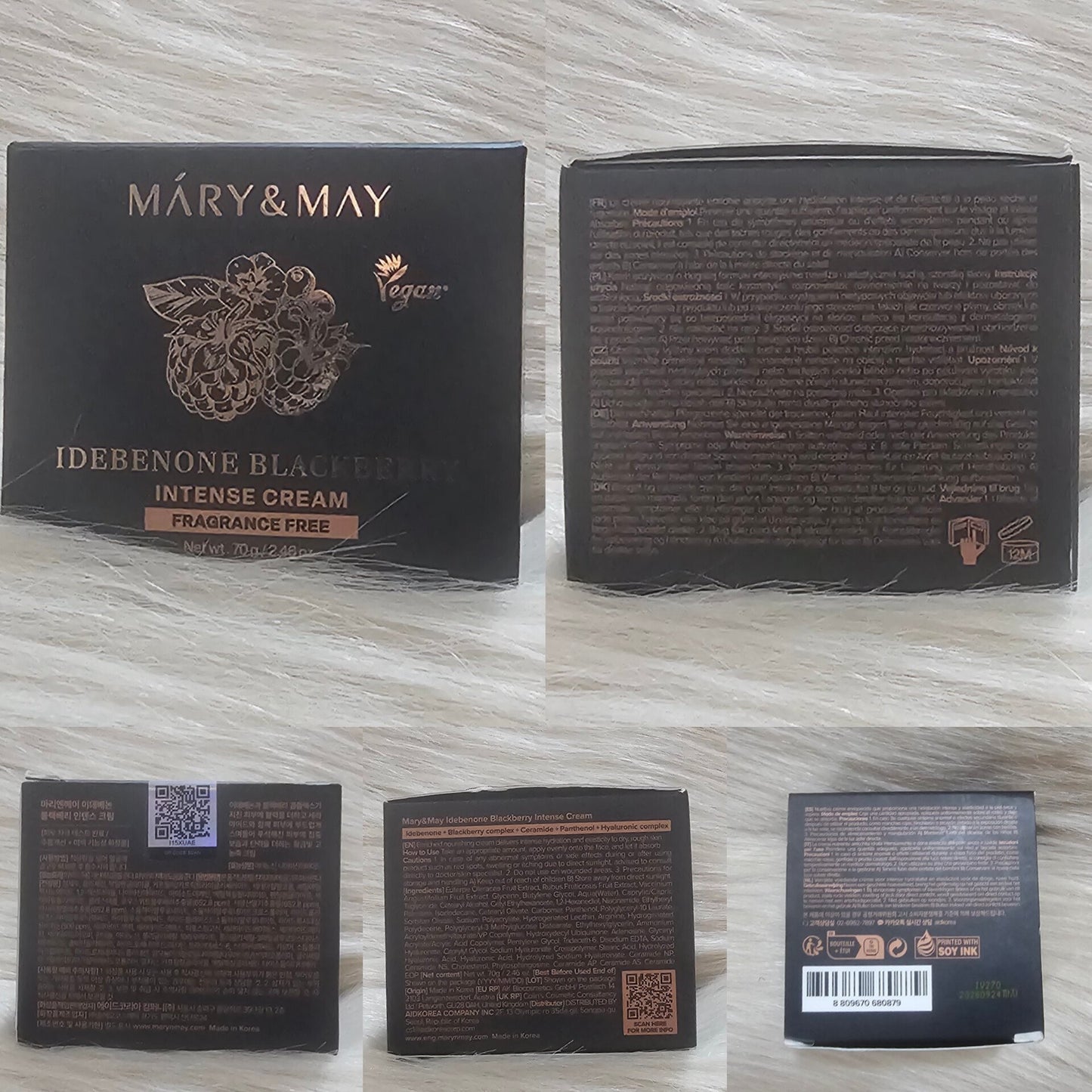 Mary & May Idebenone Blackberry Cream