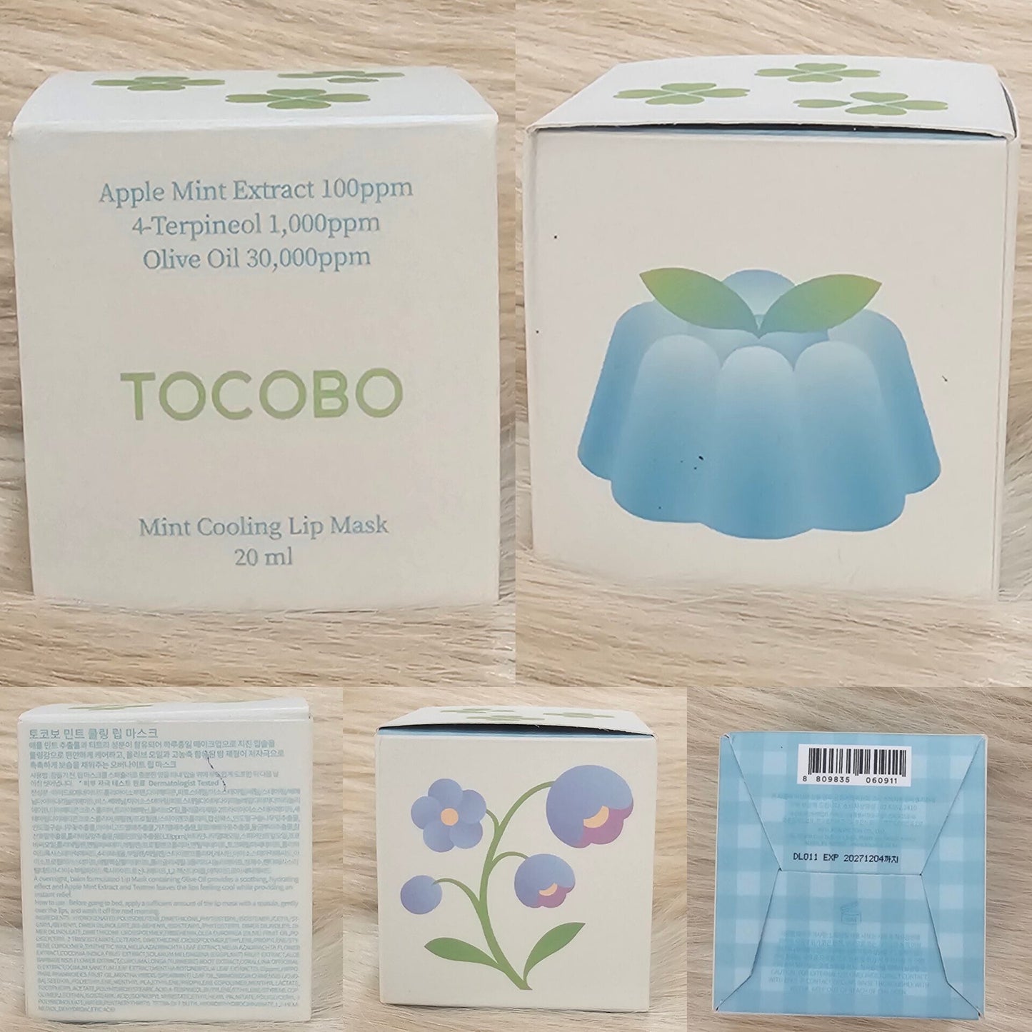 TOCOBO Mint Cooling Lip Mask 20ml