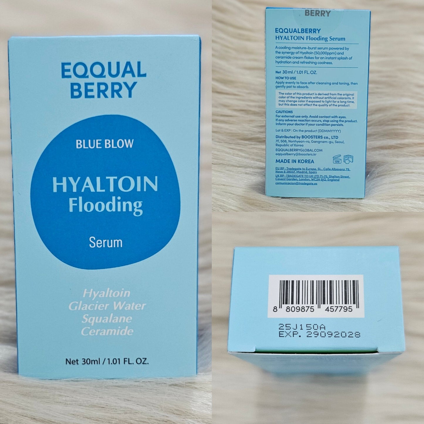 EQQUALBERRY Hyaltoin Flooding Smoothie Serum 30ml