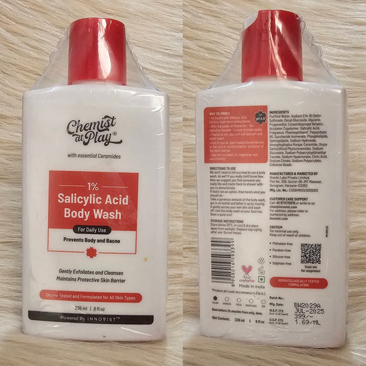 Salicylic Acid Body Wash for Acne Control – 236 ml