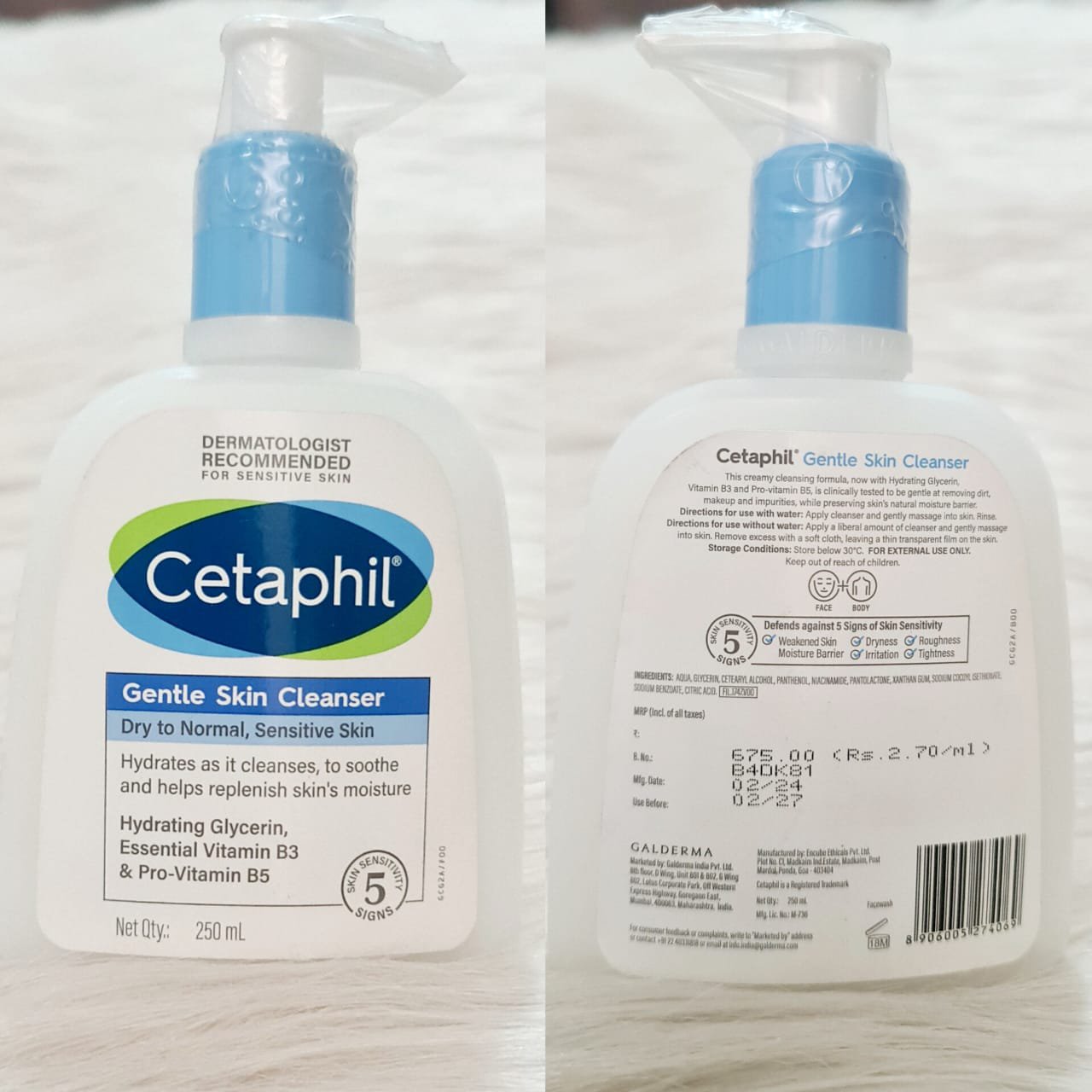 Cetaphil Gentle Skin Cleanser – Sensitive Skin Face Wash