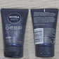 NIVEA Men Deep Face & Beard Wash with Active Charcoal – 100ml