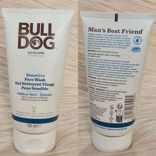 ( Discounted Product ) Bulldog Sensitive Face Wash 150ml