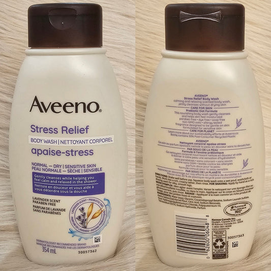 Aveeno Stress Relief Body Wash – Lavender &amp; Oat