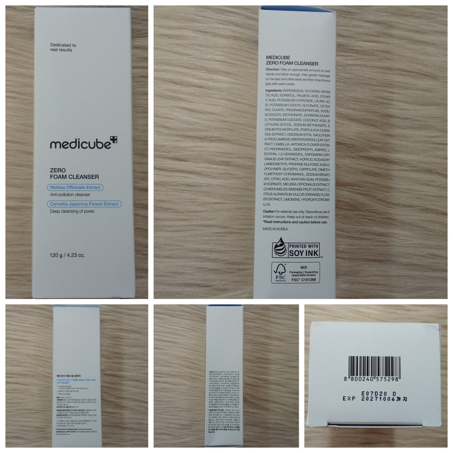 Medicube Zero Foam Cleanser 120g
