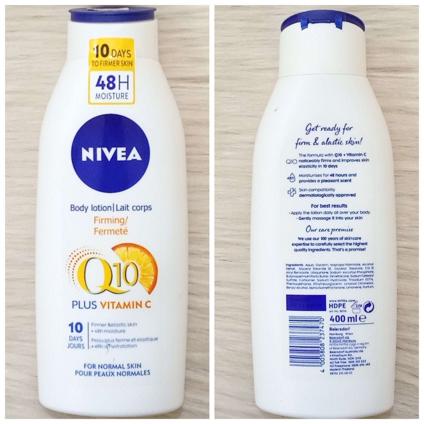 NIVEA Q10 Firming Body Lotion 400ml