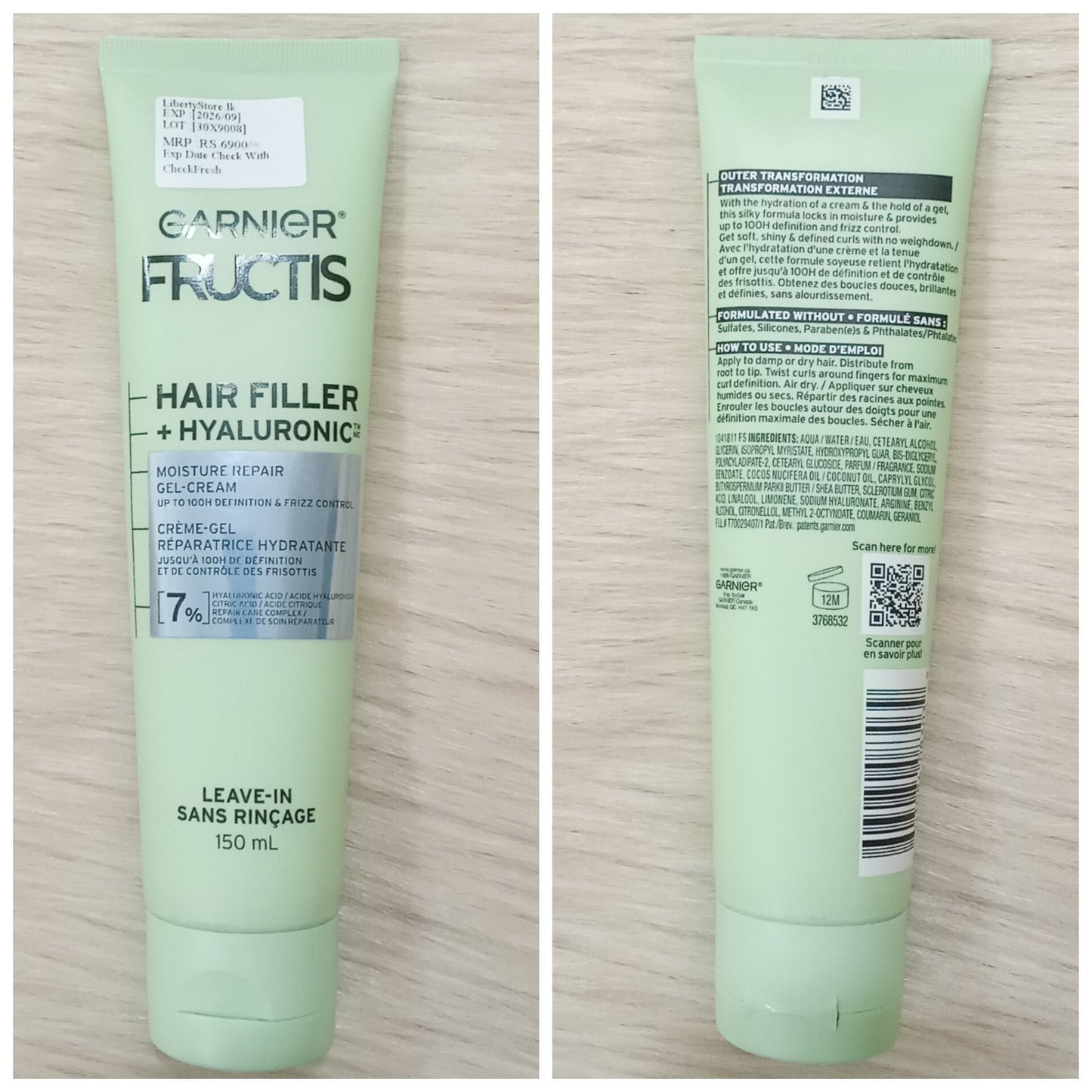 ( Discounted Product ) Garnier Fructis Hyaluronic Moisture Gel Cream