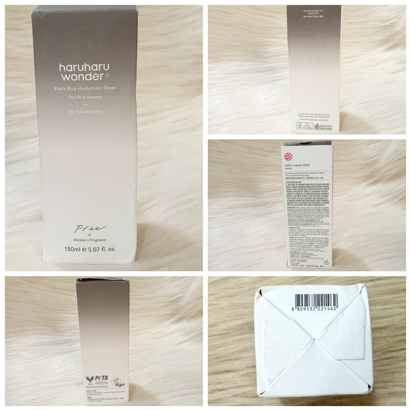 Haruharu Wonder Black Rice Hyaluronic Toner 150ml