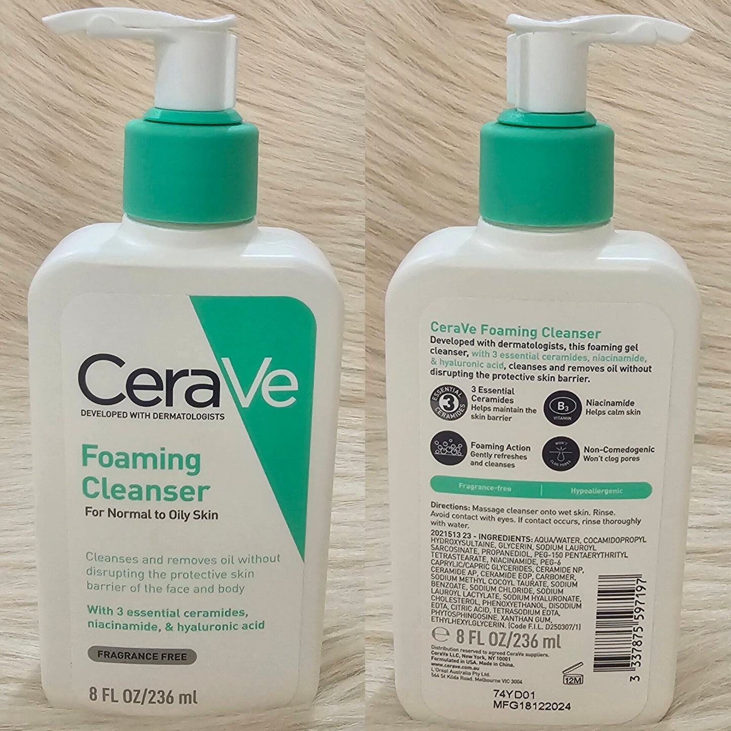 CeraVe Foaming Cleanser 236 ml