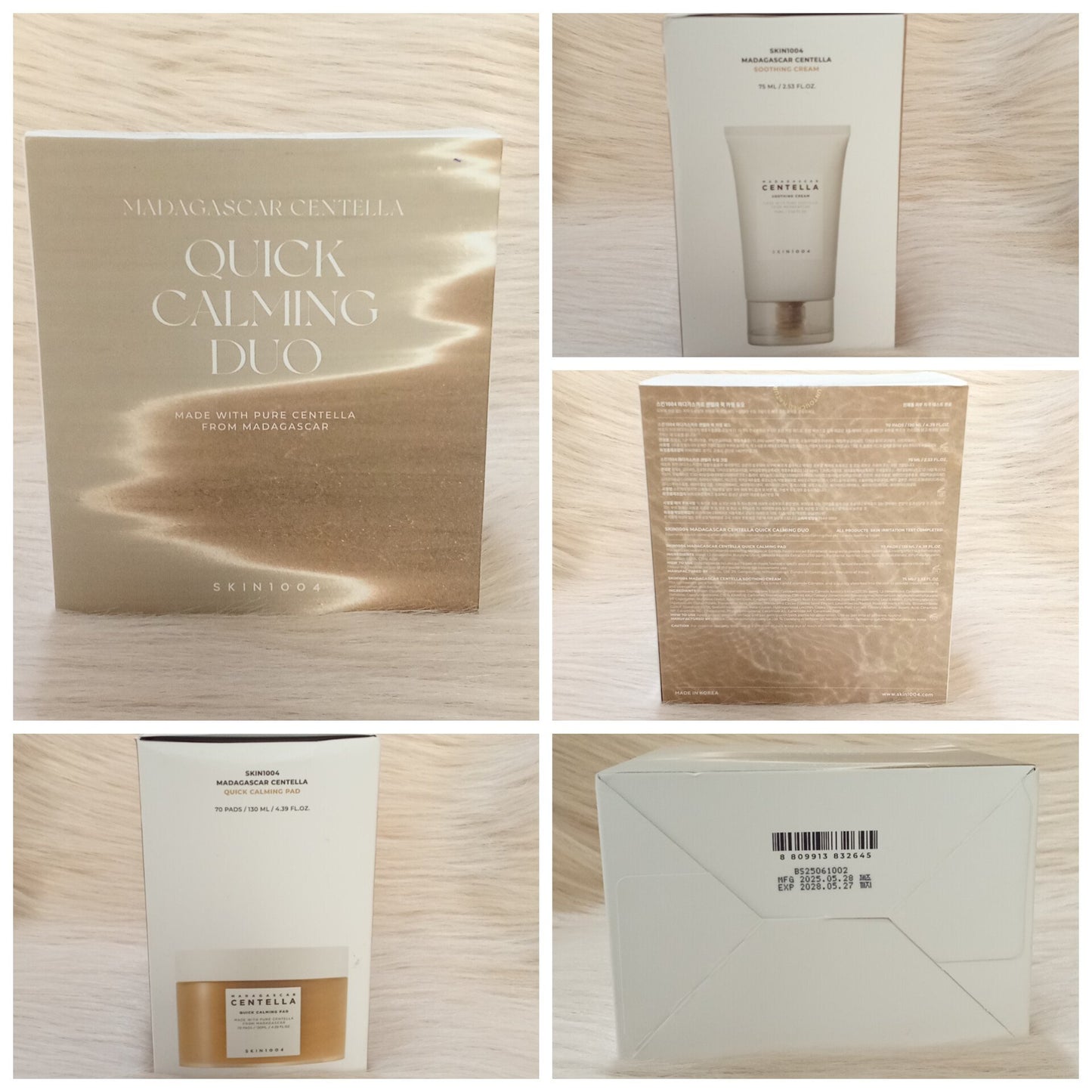 SKIN1004 Madagascar Centella Quick Calming Duo