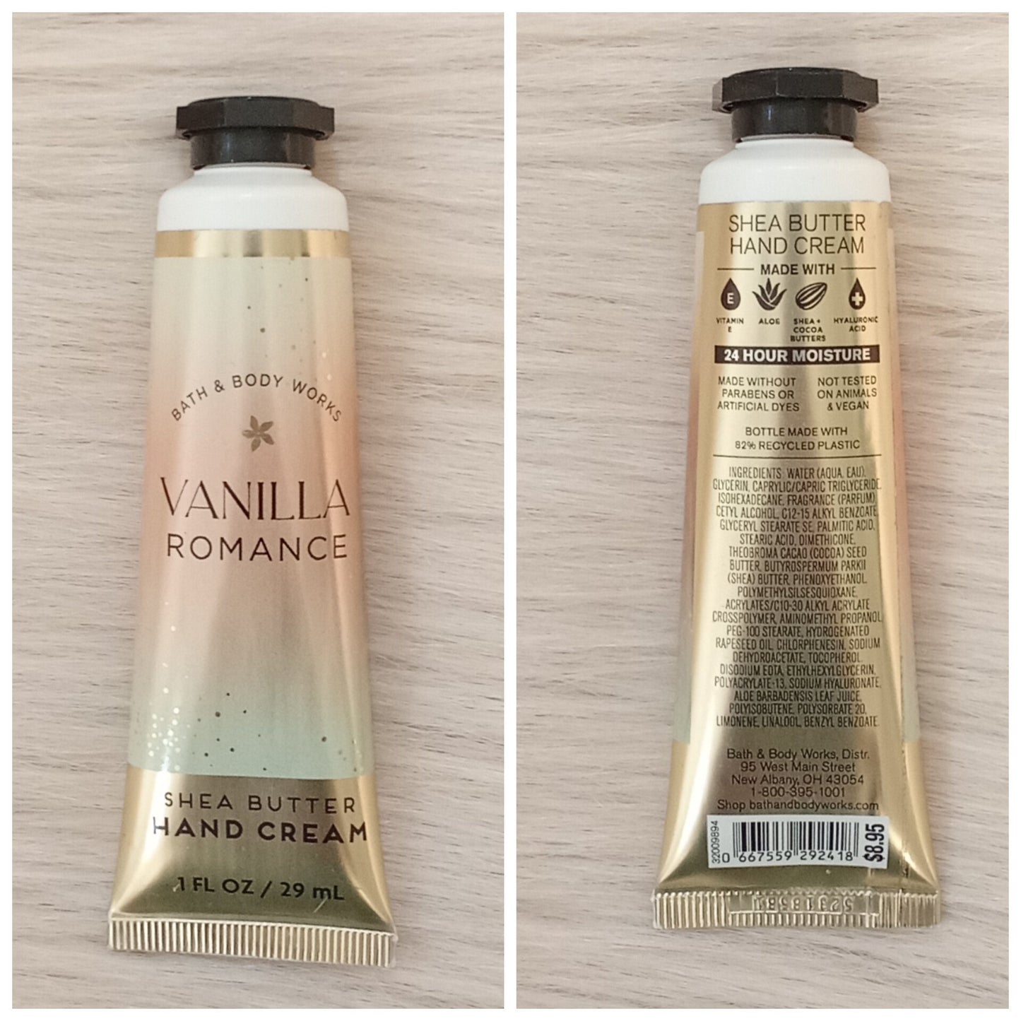 Bath & Body Works Vanilla Romance Hand Cream 29ml