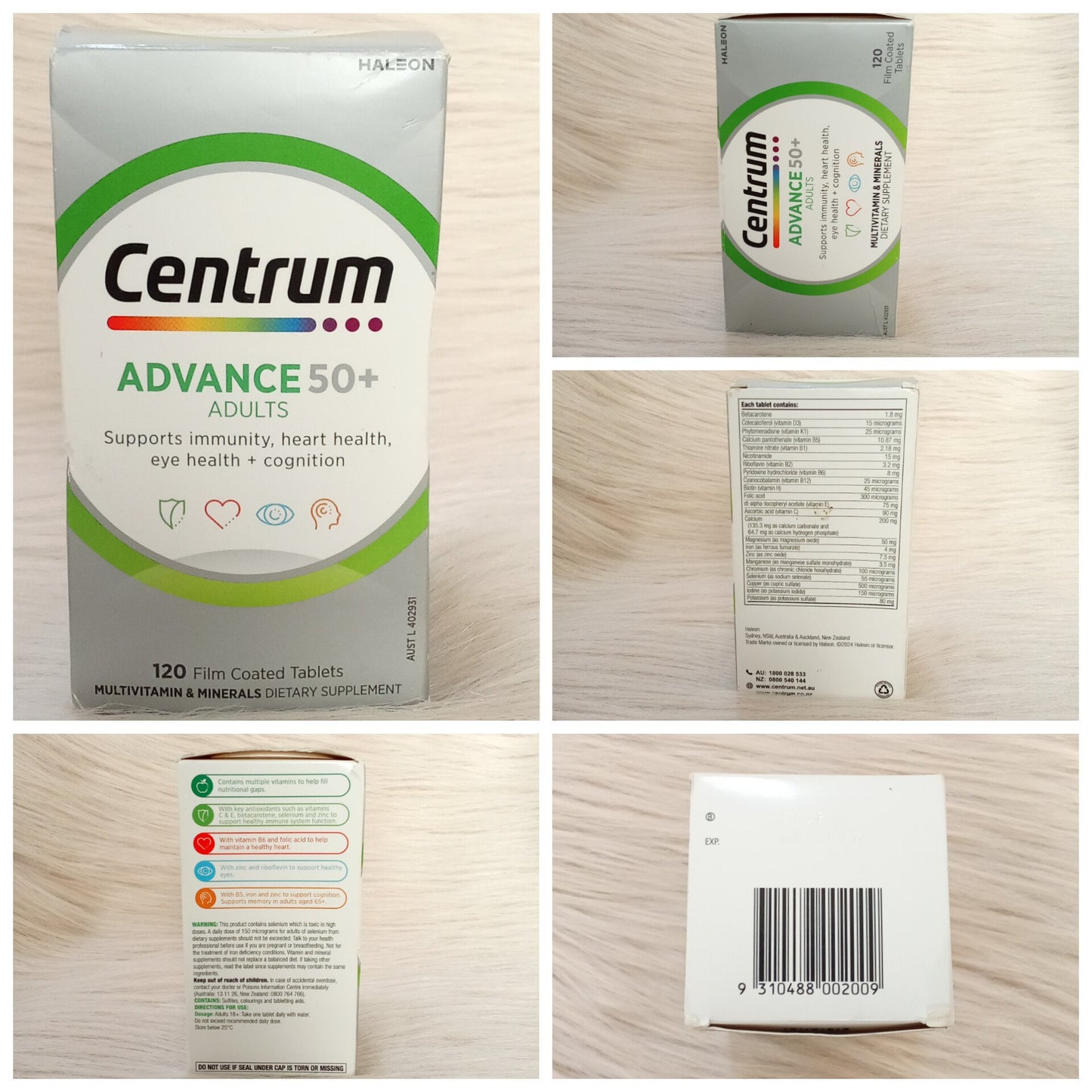 Centrum Advance 50+ for Adults (120 Tablets)