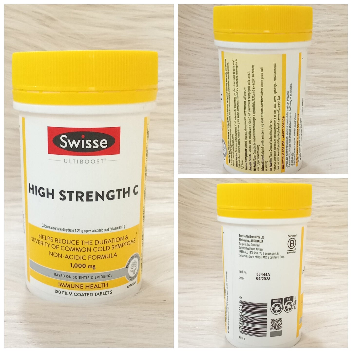 Swisse Ultiboost Vitamin C 1000mg (150 Tablets)