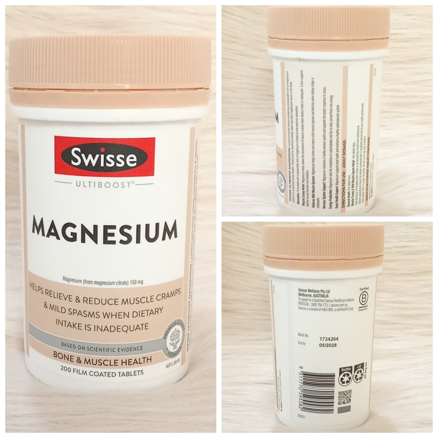 Swisse Ultiboost Magnesium 200 Tablets