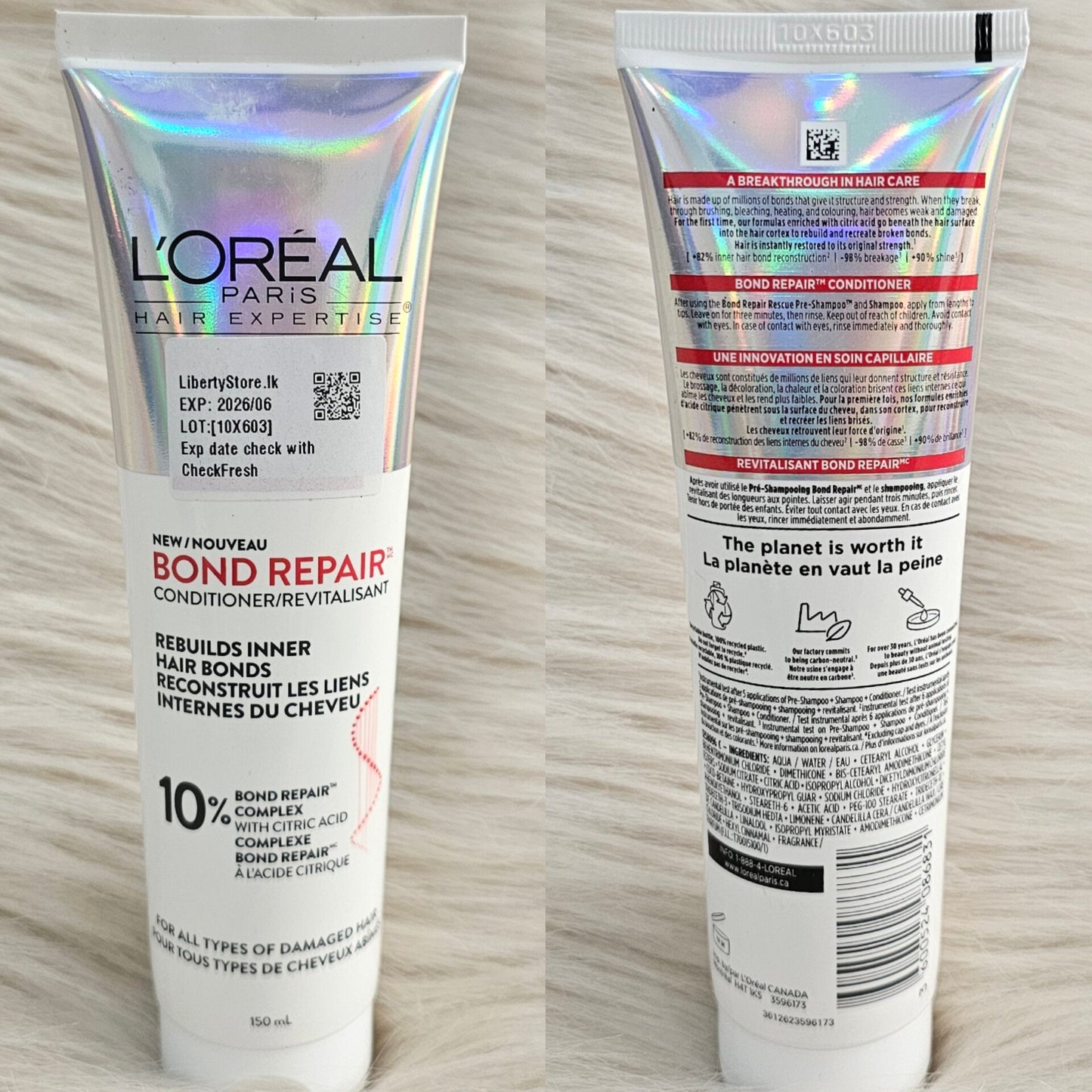( Discounted Product ) L’Oréal Paris Bond Repair Conditioner 150ml