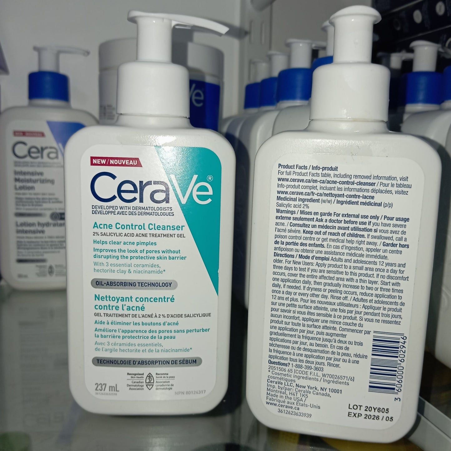 CeraVe Acne Control Cleanser – 2% Salicylic Acid