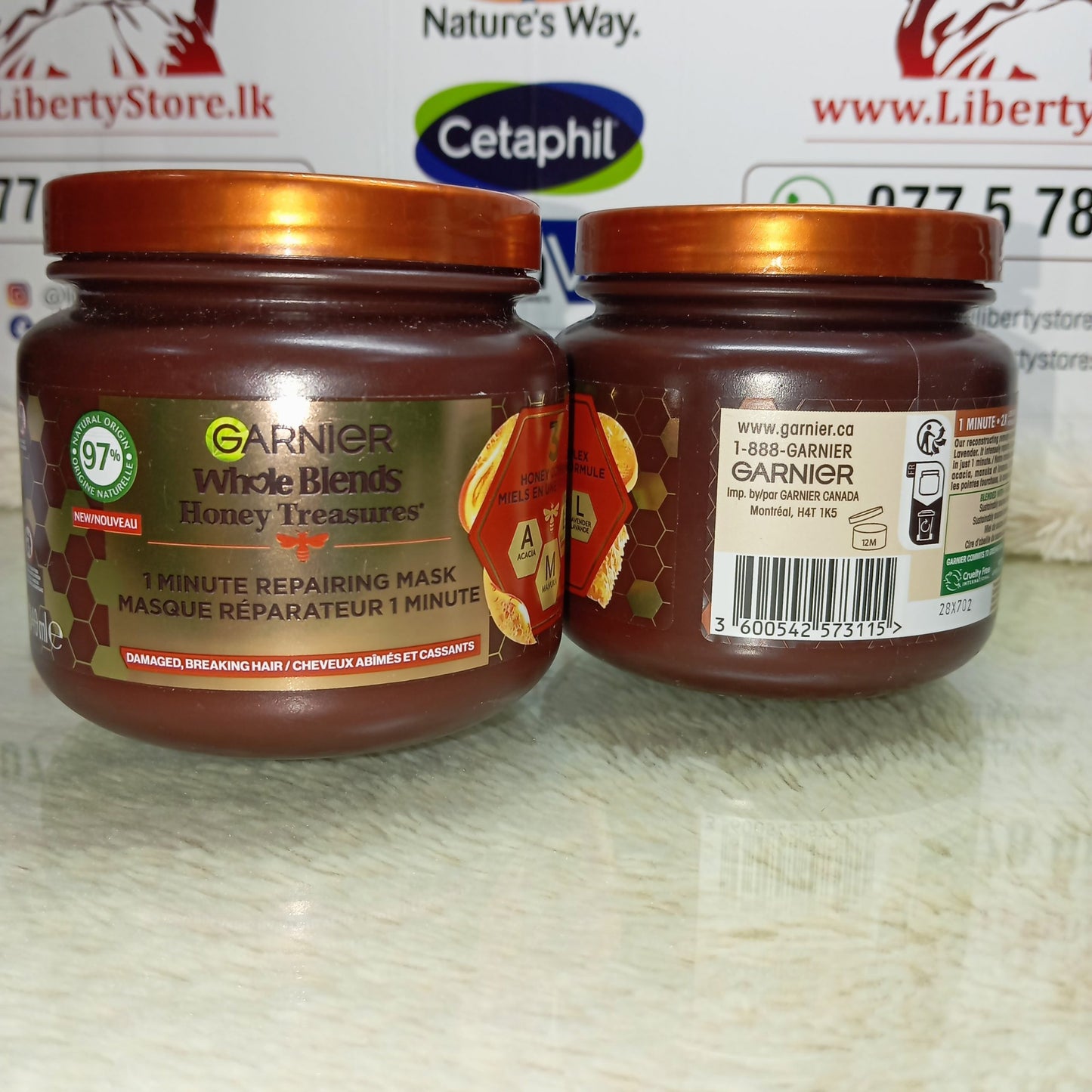( Discounted Product ) Garnier Honey Treasures Hair Mask 340ml