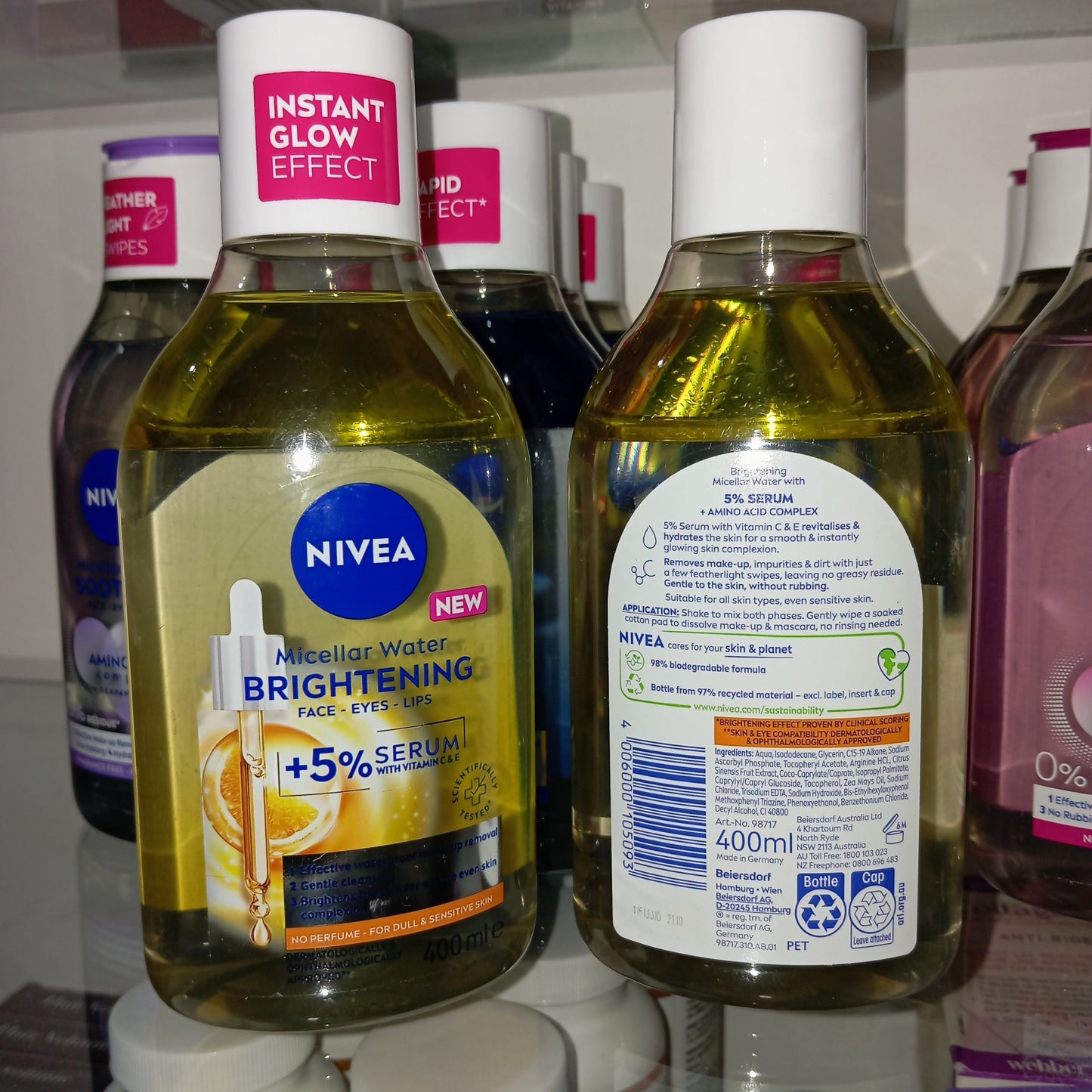 NIVEA Brightening Micellar Water 400ml