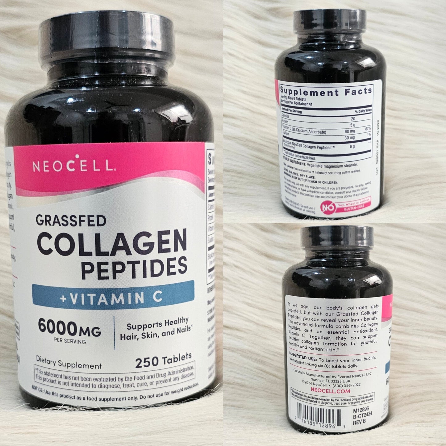 NeoCell Super Collagen + C Type I & III (250 Tablets)
